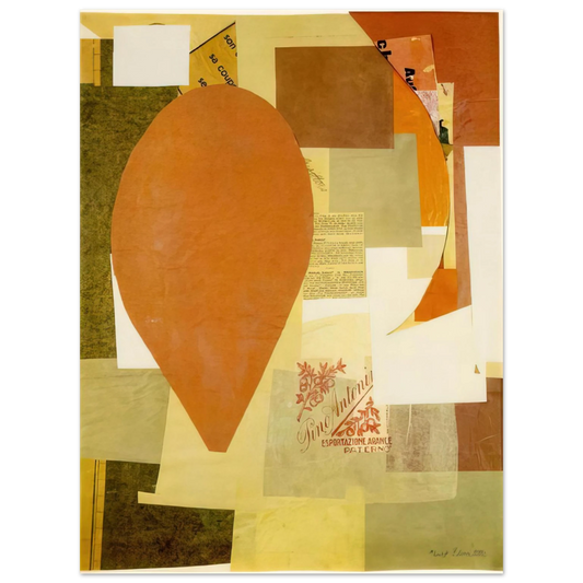 Kurt Schwitters - PINO ANTONI 1934  75x100 cm / 30x40inches Fine Art Poster