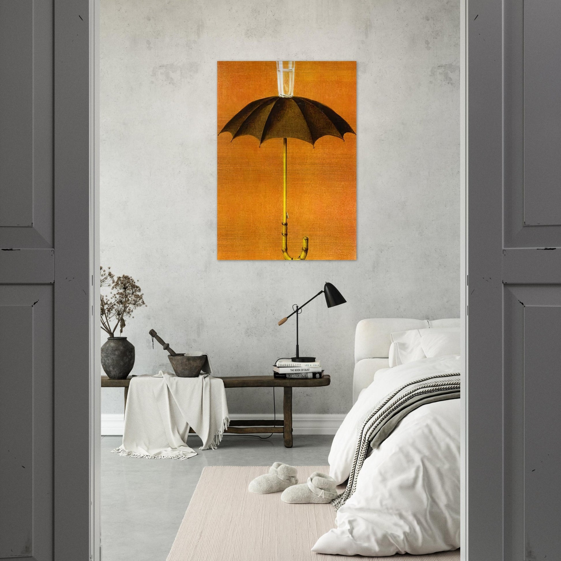HEGEL S HOLIDAY 1958 - Rene Magritte Brushed Aluminum Print - 70x100 cm / 28x40 inches | Rene Magritte Aluminum Print | Rene Magritte Prints