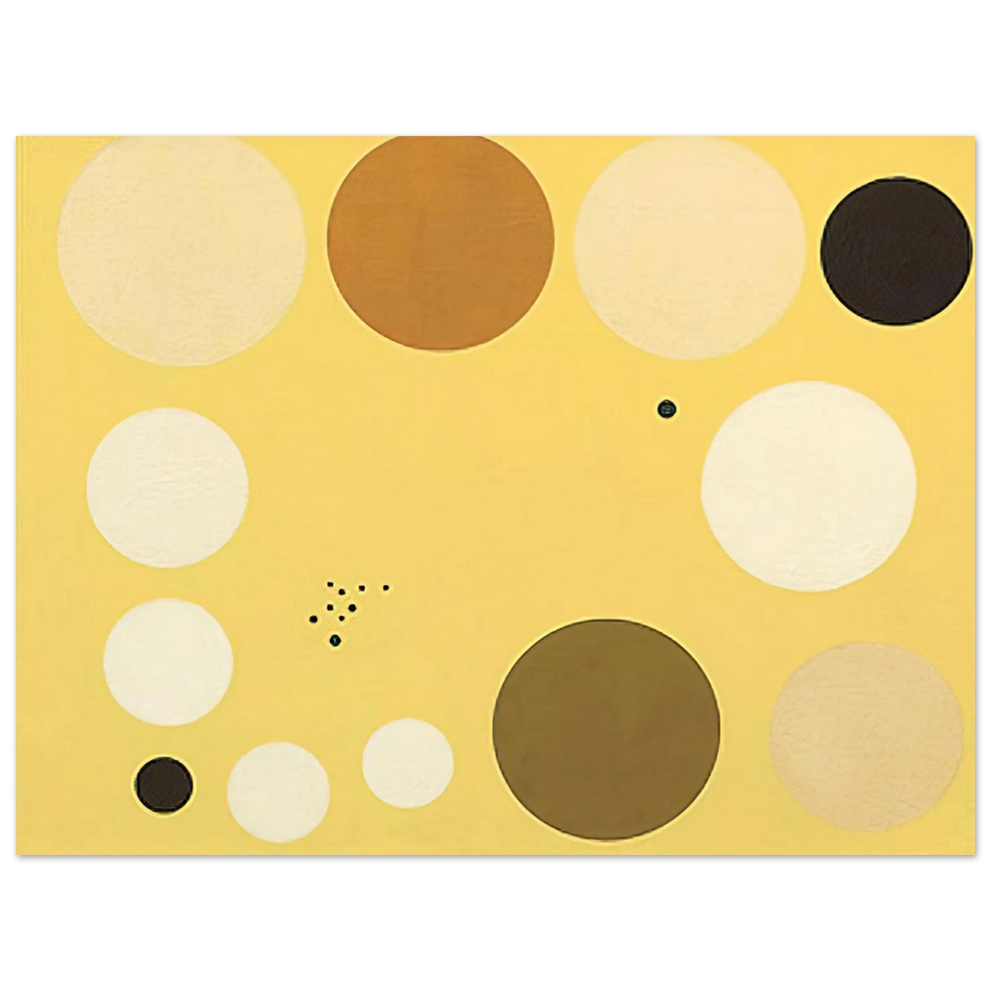 Lolo Soldevilla - Carta celeste en amarillo nÂ° 1 - 1953 1  75x100 cm / 30x40inches Fine Art Poster