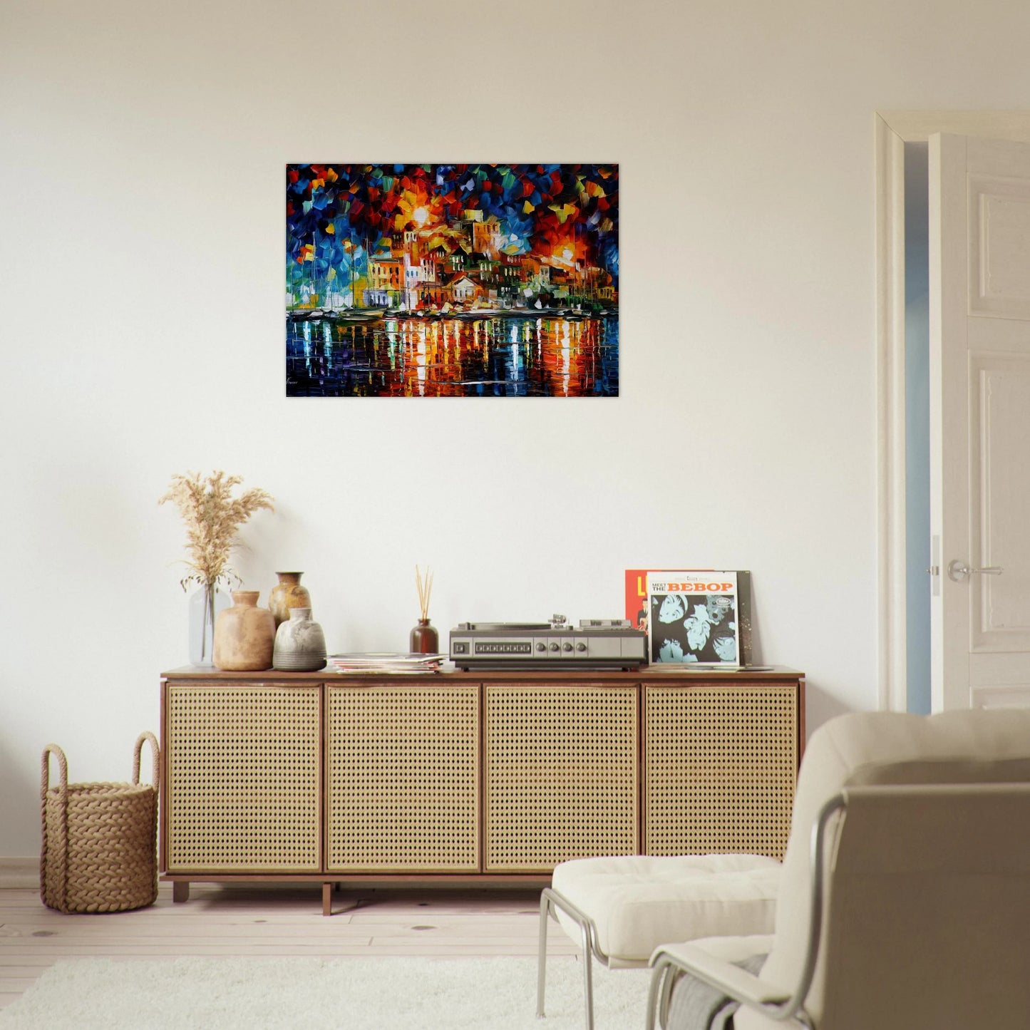 Leonid Afremov - Leonid Afremov Brushed Aluminum Print - 70x100 cm / 28x40 inches | Leonid Afremov Aluminum Print | Leonid Afremov Prints