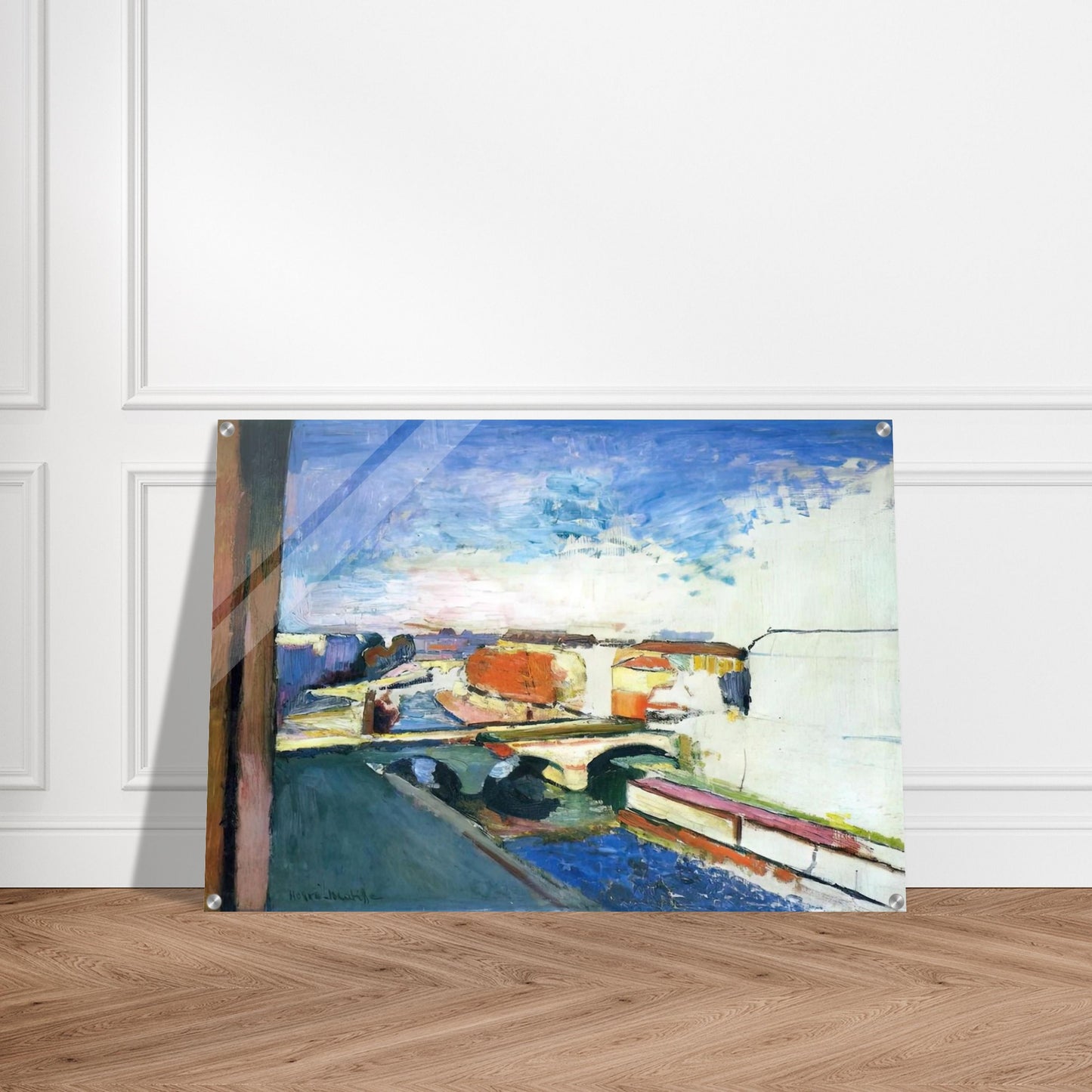 PONT SAINT MICHEL IN PARIS - Henri Matisse Acrylic Print - 70x100 cm / 28x40″ inches | Henri Matisse Wall Art | Henri Matisse Prints