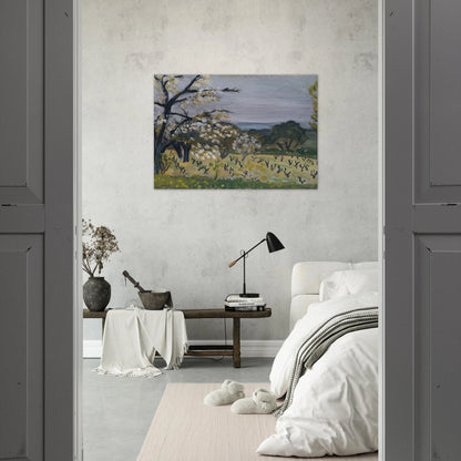 LANDSCAPE NICE 1919 - Henri Matisse Brushed Aluminum Print - 70x100 cm / 28x40 inches | Henri Matisse Aluminum Print | Henri Matisse Prints