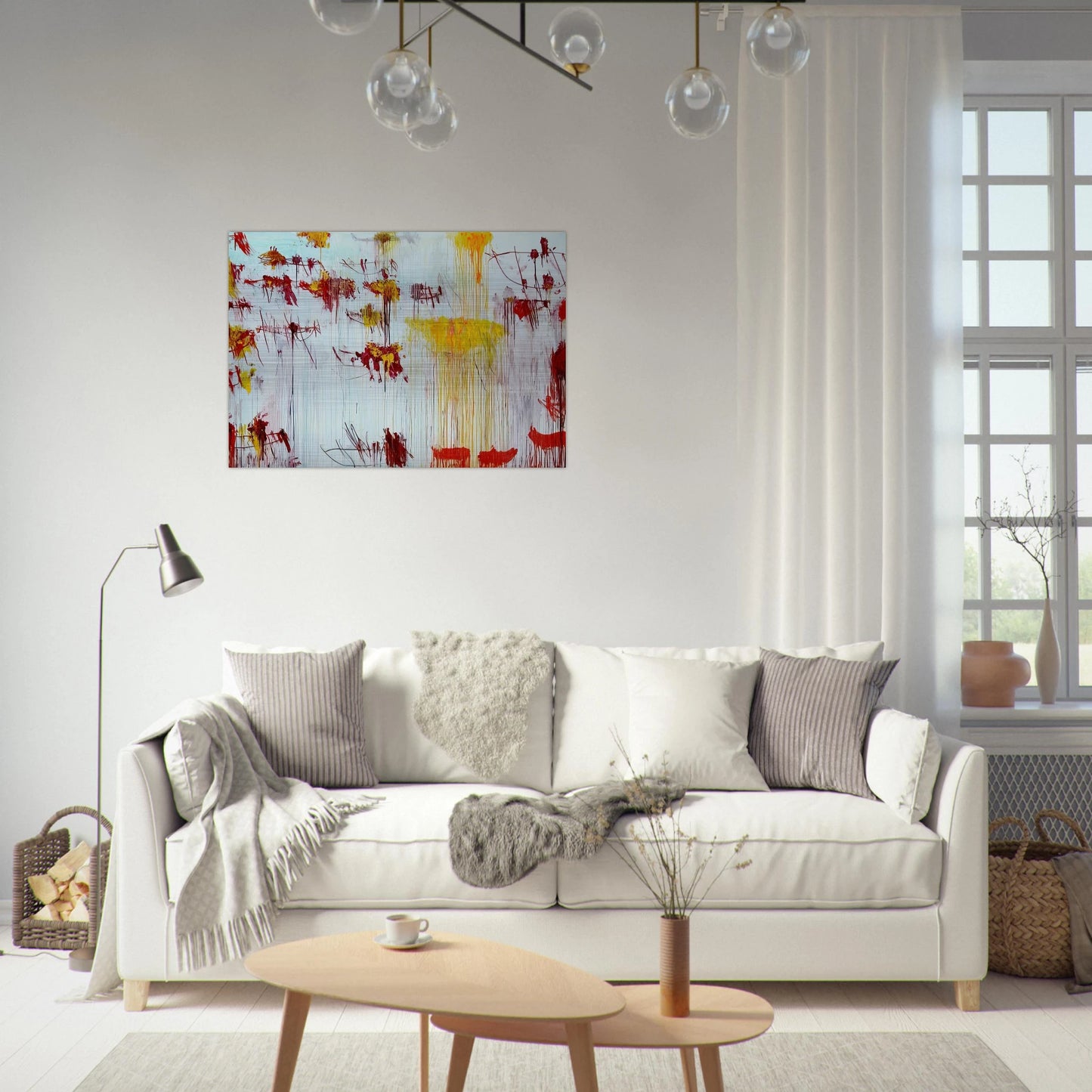 Lepanto, Part X - Cy Twombly Brushed Aluminum Print - 70x100 cm / 28x40 inches | Cy Twombly Aluminum Print | Cy Twombly Prints