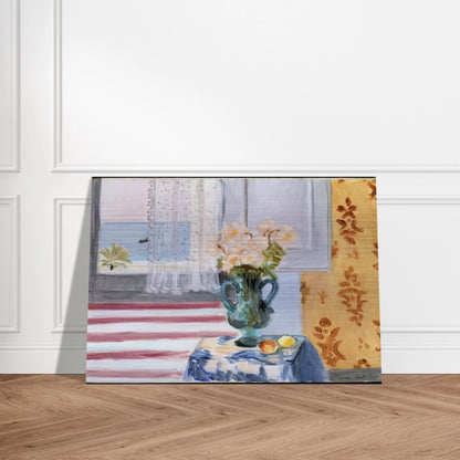 VASE OF FLOWERS 1924 - Henri Matisse Brushed Aluminum Print - 70x100 cm / 28x40 inches | Henri Matisse Aluminum Print | Henri Matisse Prints