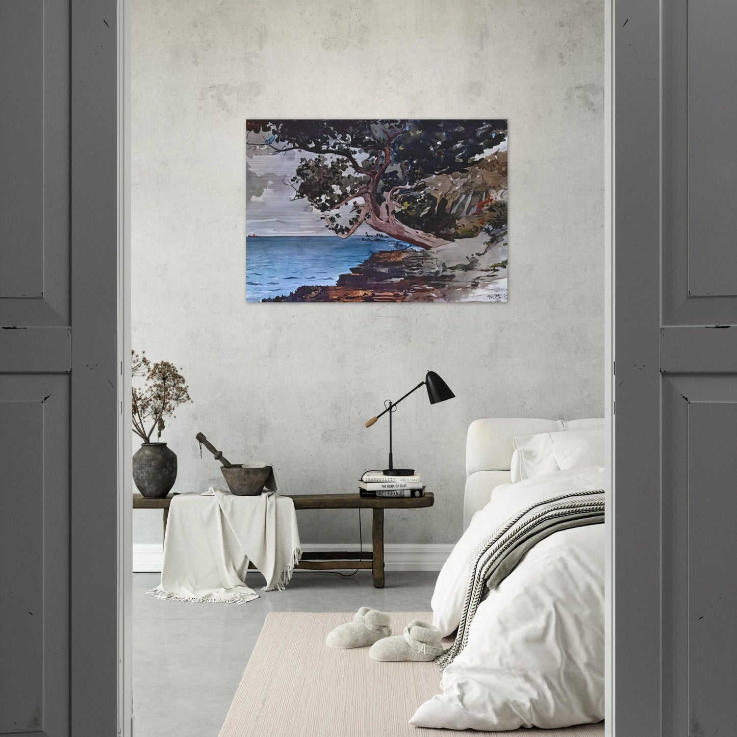 NORTH ROAD BERMUDA - Winslow Homer Brushed Aluminum Print - 70x100 cm / 28x40 inches | Winslow Homer Aluminum Print | Winslow Homer Prints