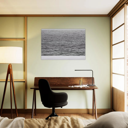DRYPOINT OCEAN SURFACE 1983 - Vija Celmins Brushed Aluminum Print - 70x100 cm / 28x40 inches | Vija Celmins Aluminum Print | Vija Celmins Prints