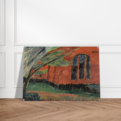 THE CHURCH IN PREROW 1911 - Alexej von Jawlensky Acrylic Print - 70x100 cm / 28x40″ inches