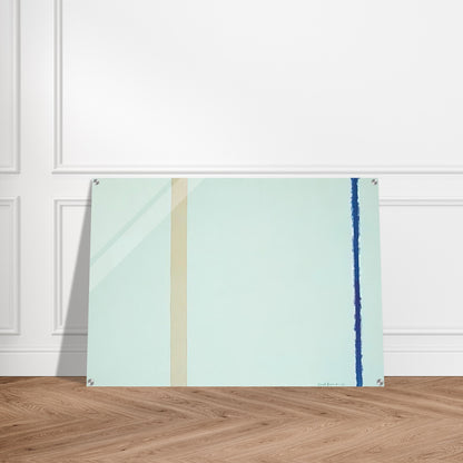 White Fire I - Barnett Newman Acrylic Print - 70x100 cm / 28x40″ inches