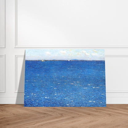 West Wind, Appledore - Childe Hassam Brushed Aluminum Print - 70x100 cm / 28x40 inches | Childe Hassam Aluminum Print | Childe Hassam Prints