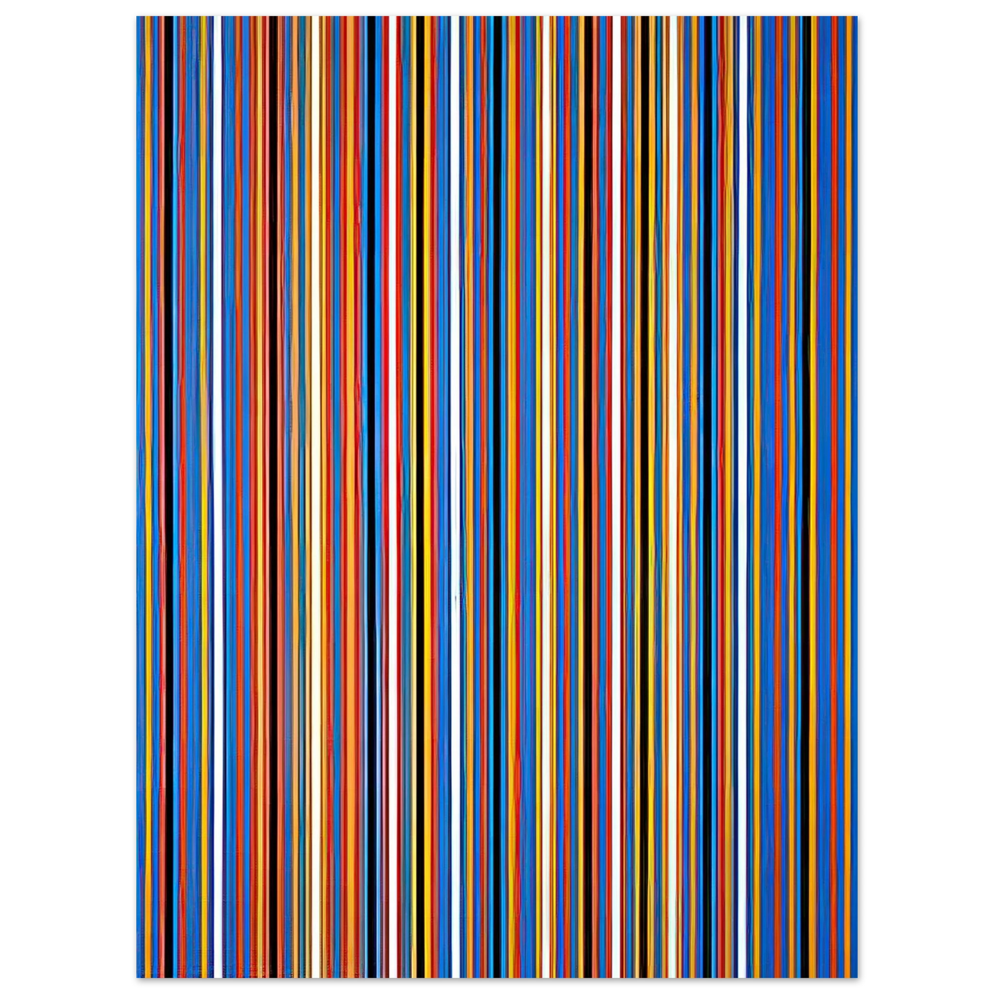 Bridget Riley - RA 2 1981  75x100 cm / 30x40inches Fine Art Poster