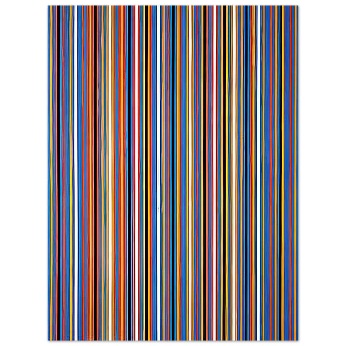 Bridget Riley - RA 2 1981  75x100 cm / 30x40inches Fine Art Poster