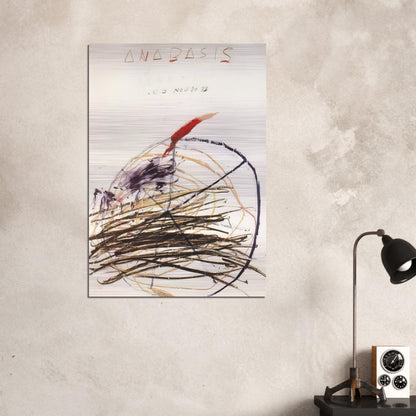 Anabasis  Xenephon  - Cy Twombly Brushed Aluminum Print - 70x100 cm / 28x40 inches | Cy Twombly Aluminum Print | Cy Twombly Prints