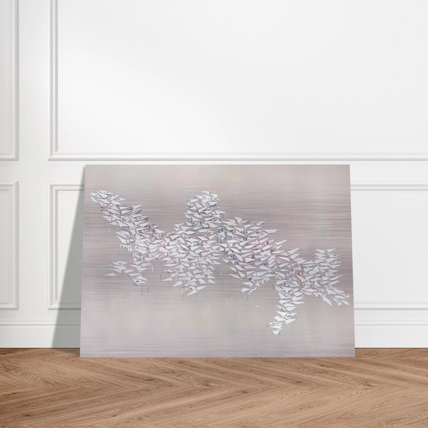 Motion II - 1981 - Robert Goodnough Brushed Aluminum Print - 70x100 cm / 28x40 inches | Robert Goodnough Aluminum Print | Robert Goodnough Prints