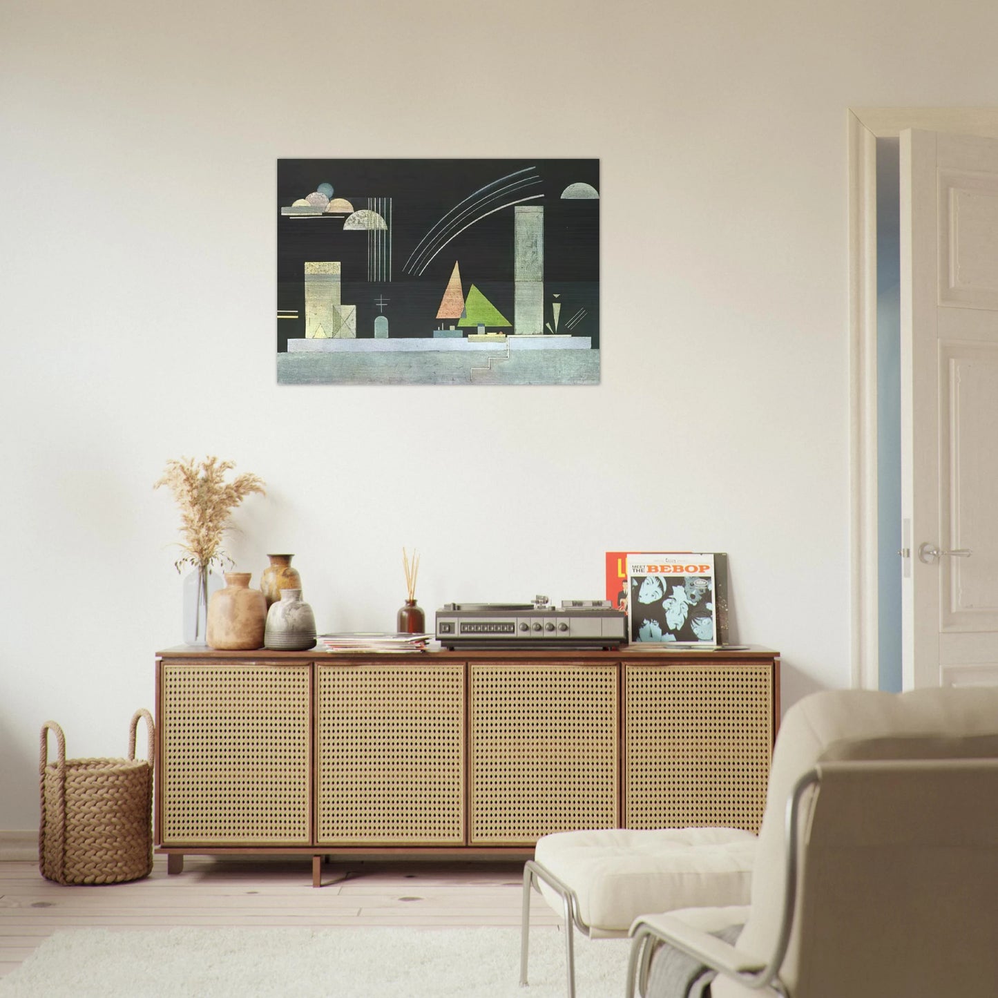 AT REST - Wassily Kandinsky Brushed Aluminum Print - 70x100 cm / 28x40 inches | Wassily Kandinsky Aluminum Print | Wassily Kandinsky Prints