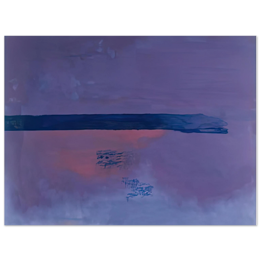 Helen Frankenthaler - Ebbing, 2002- Wall Art - 21x29.7 cm / 8x12" - Fine Art Poster-canvas - -