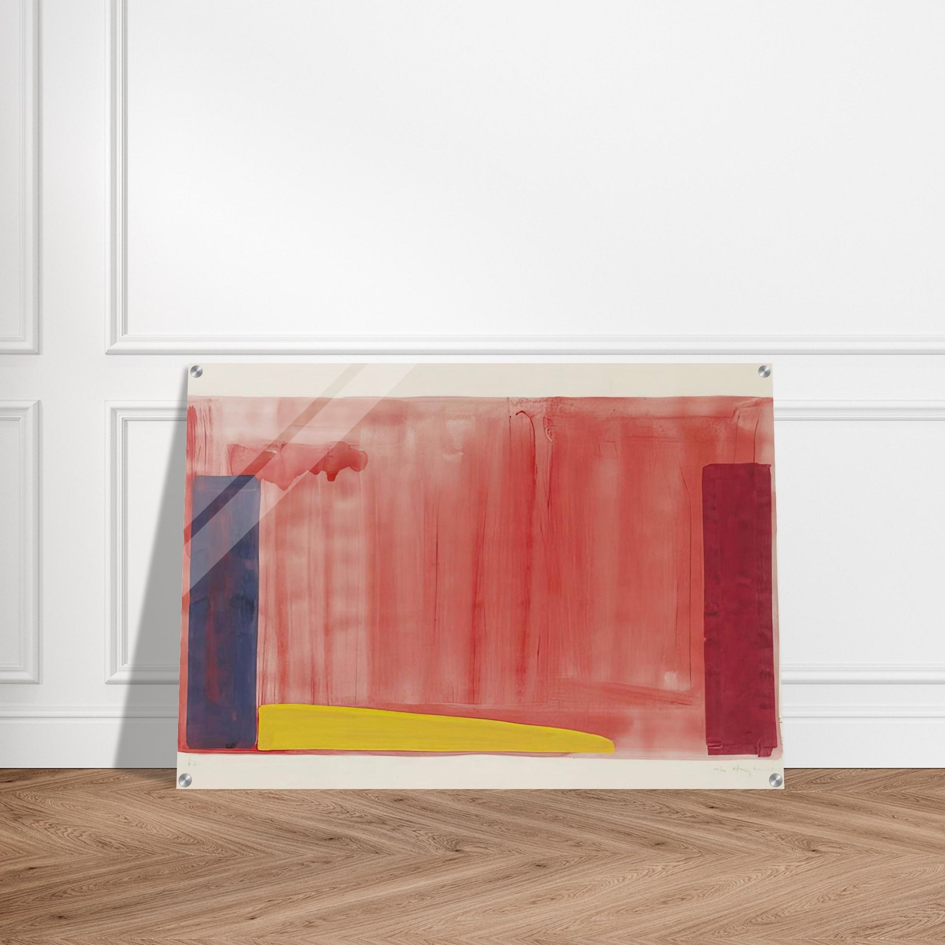 Untitled - Color Field Painting - John Hoyland Acrylic Print - 70x100 cm / 28x40″ inches | John Hoyland Wall Art | John Hoyland Prints