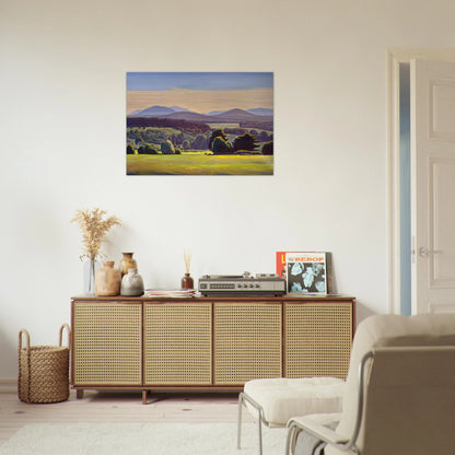 Summer Day. Asgaard - Rockwell Kent Brushed Aluminum Print - 70x100 cm / 28x40 inches | Rockwell Kent Aluminum Print | Rockwell Kent Prints