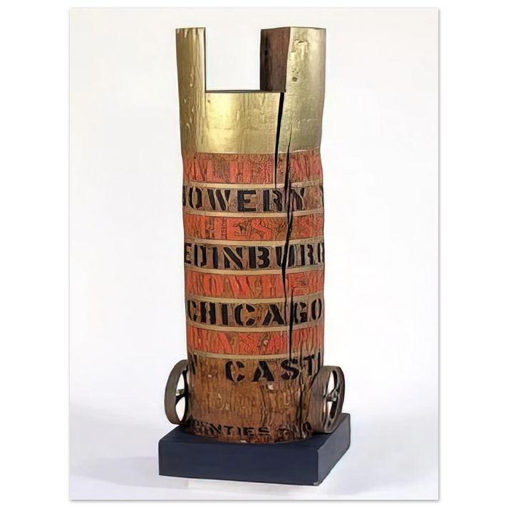 Robert Indiana - Bob's Column  75x100 cm / 30x40inches Fine Art Poster