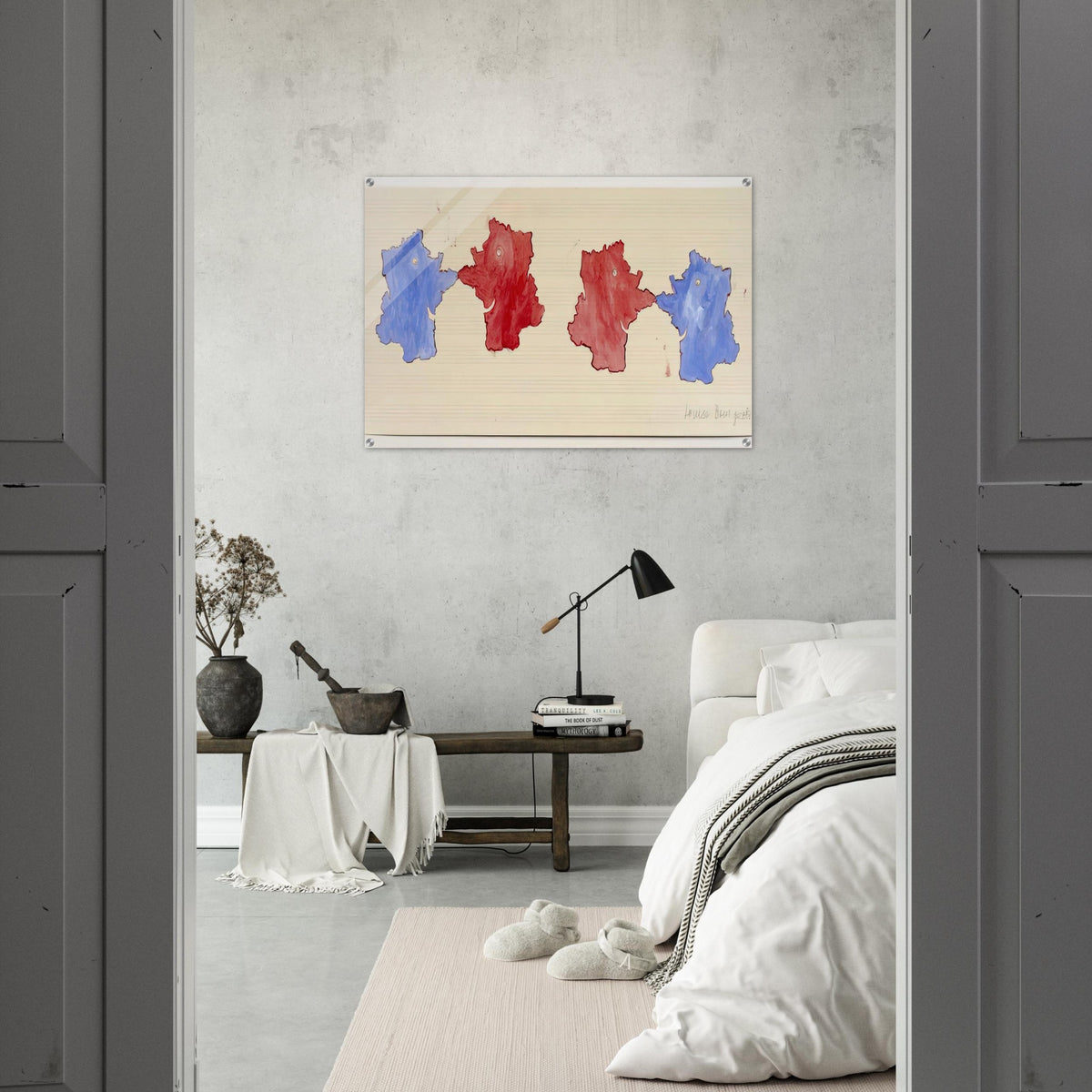ON THE OCCASION OF SERPENTINE GALLERY MAP MARATHON - Louise Bourgeois Acrylic Print - 70x100 cm / 28x40″ inches | Louise Bourgeois Wall Art | Louise Bourgeois Prints