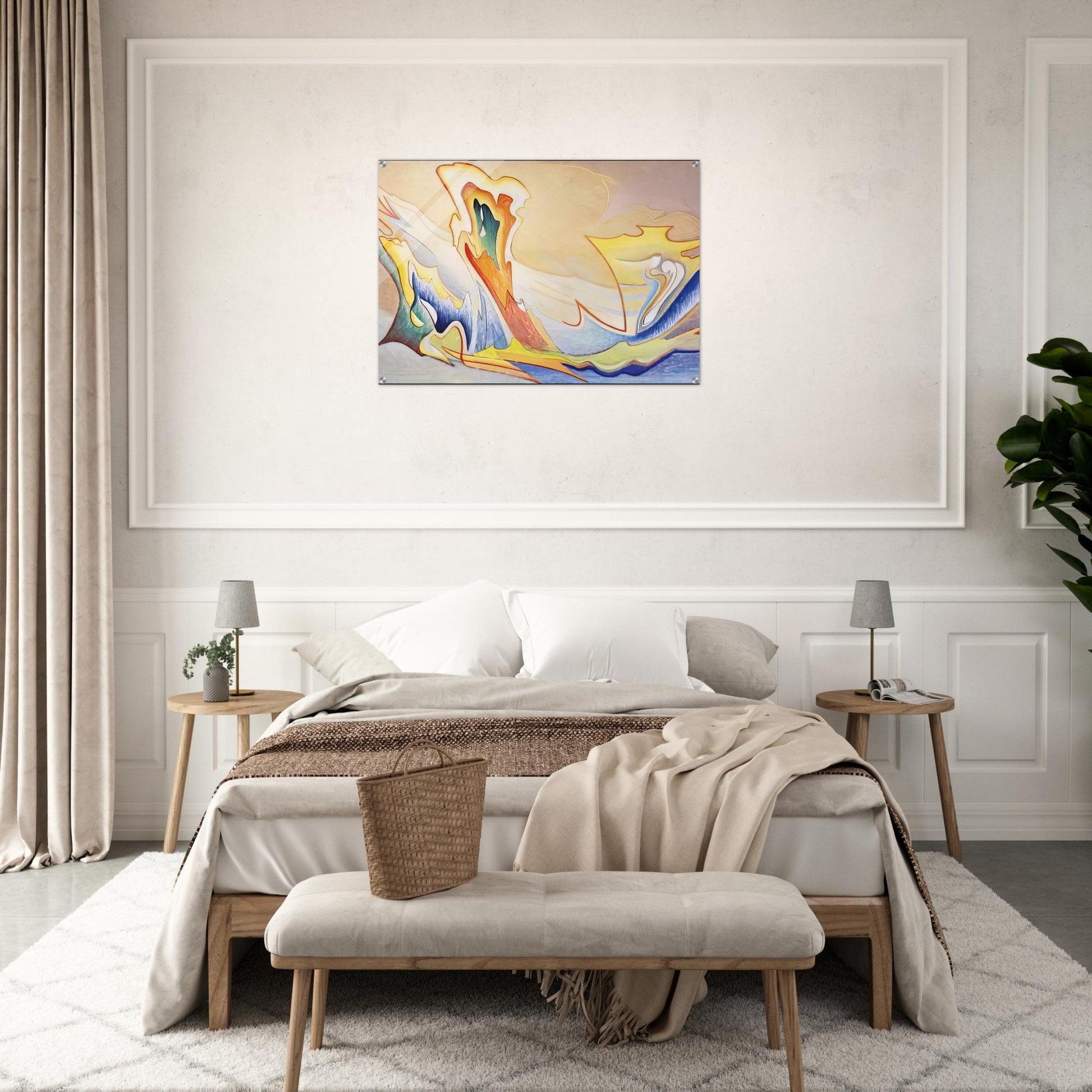 LSH 134 - 1950 - Lawren Harris Acrylic Print - 70x100 cm / 28x40″ inches
