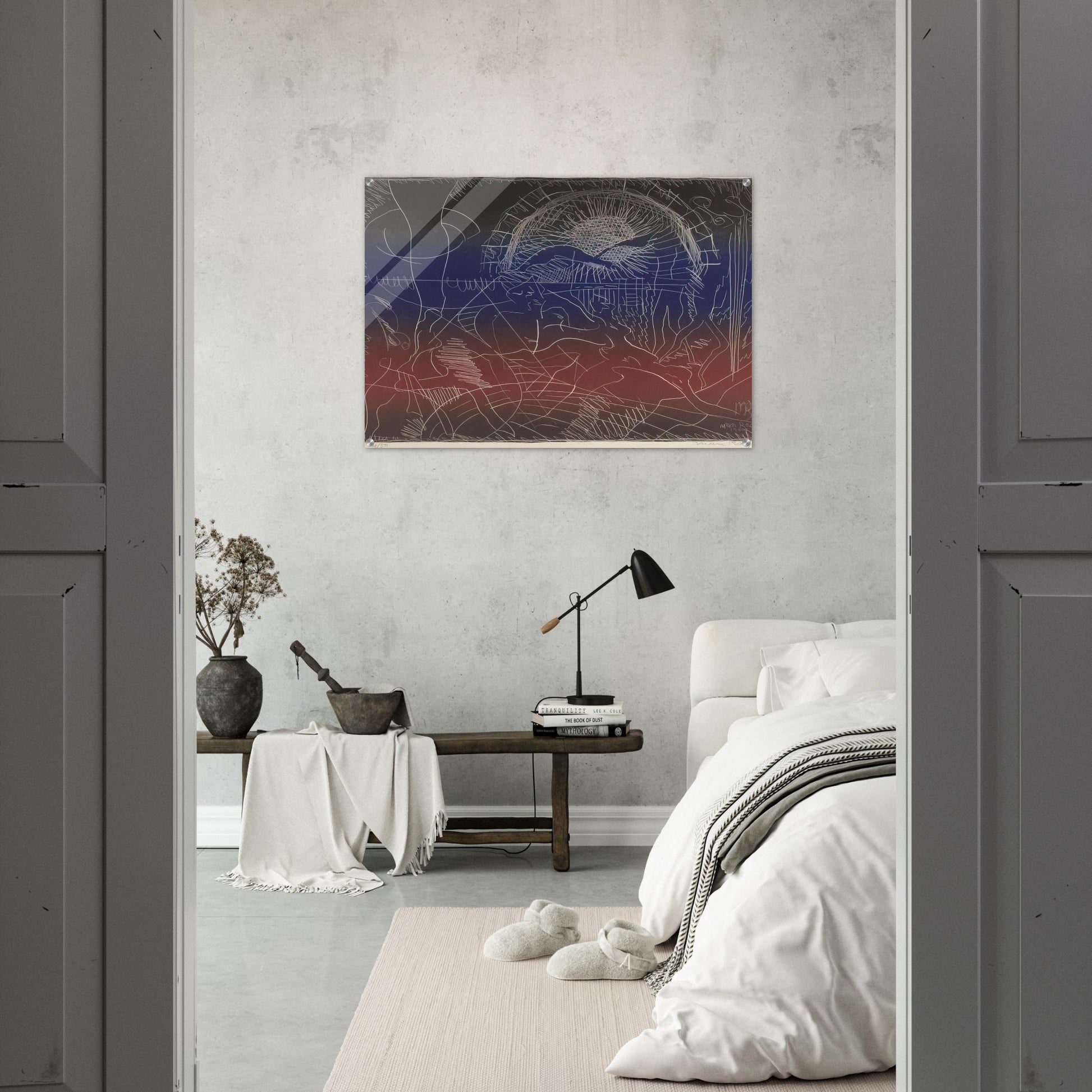 UNTITLED ABSTRACT - Man Ray Acrylic Print - 70x100 cm / 28x40″ inches | Man Ray Wall Art | Man Ray Prints