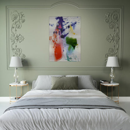 Furioso - Hans Hofmann Brushed Aluminum Print - 70x100 cm / 28x40 inches | Hans Hofmann Aluminum Print | Hans Hofmann Prints