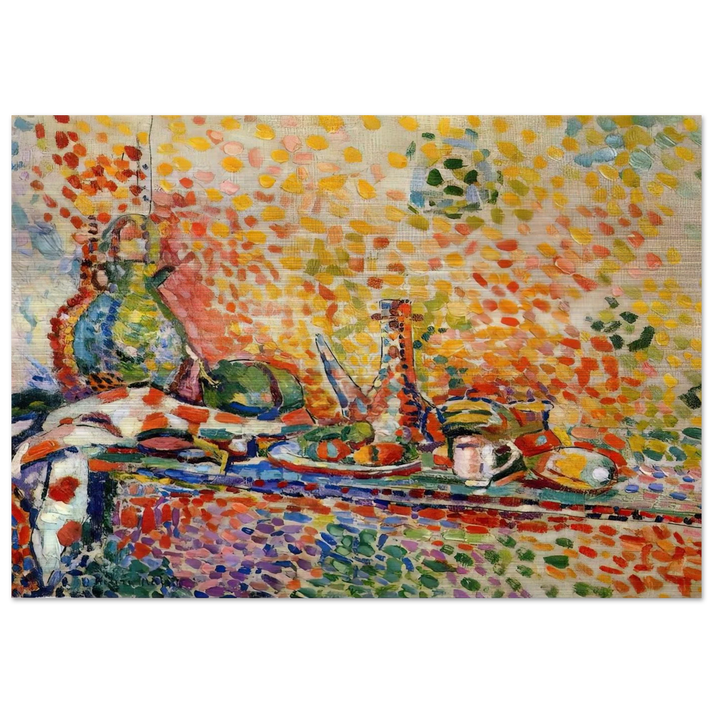 STILL LIFE 11 - Henri Matisse Brushed Aluminum Print - 70x100 cm / 28x40 inches | Henri Matisse Aluminum Print | Henri Matisse Prints