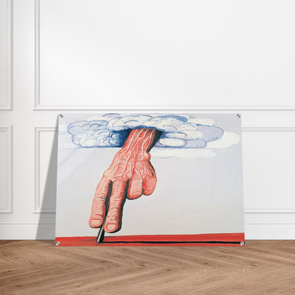 LINE - Philip Guston Acrylic Print - 70x100 cm / 28x40″ inches | Philip Guston Wall Art | Philip Guston Prints