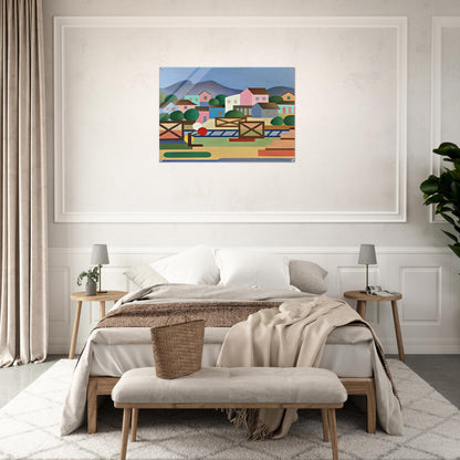 Level II Pass - Tarsila do Amaral Acrylic Print - 70x100 cm / 28x40″ inches