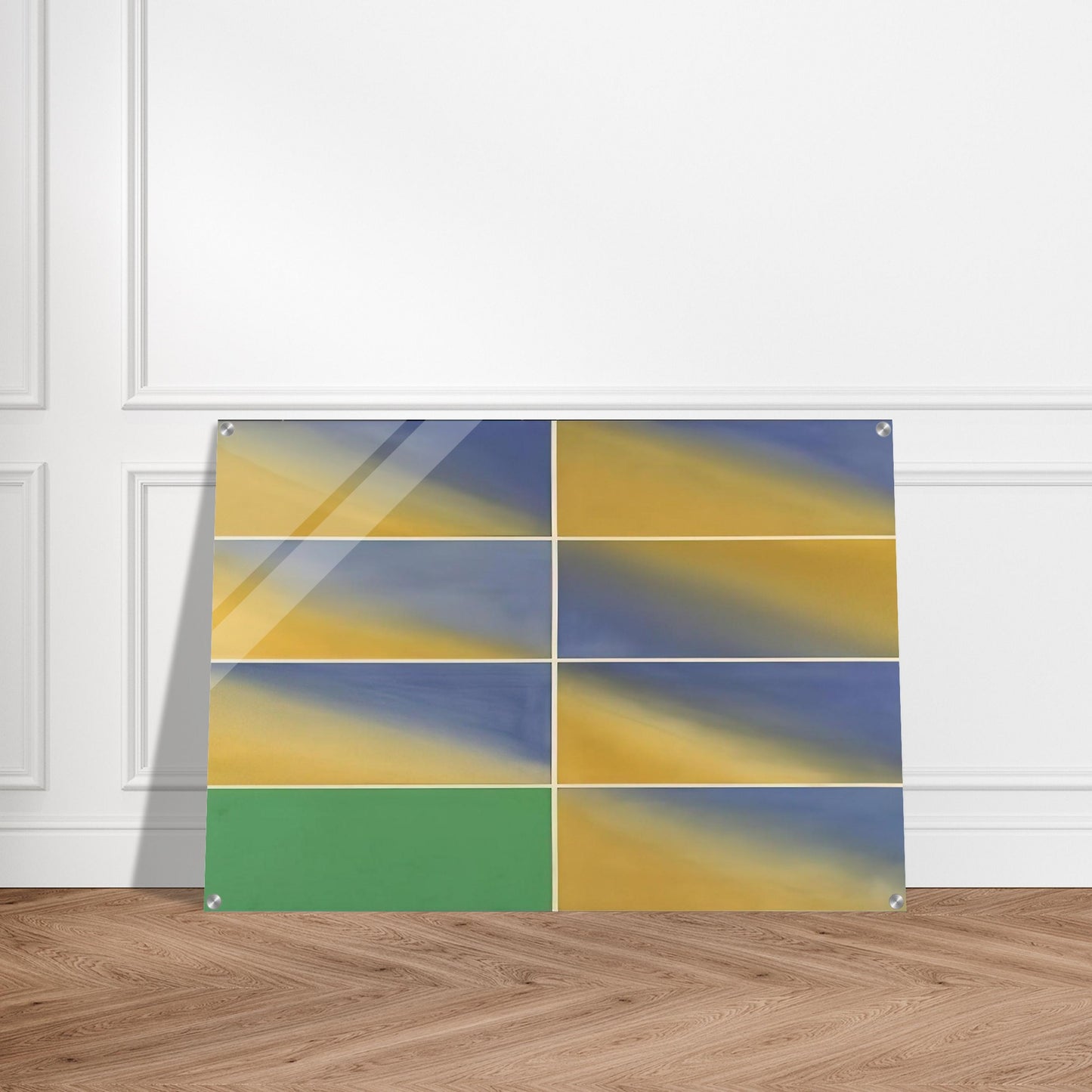 Cambridge Green - 1968 - Mark Lancaster Acrylic Print - 70x100 cm / 28x40″ inches | Mark Lancaster Wall Art | Mark Lancaster Prints