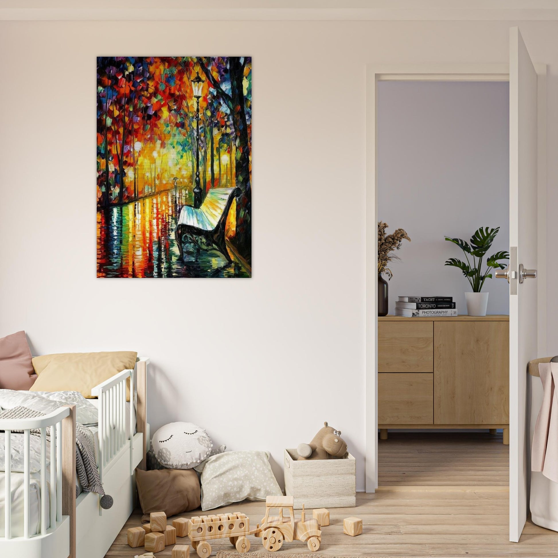 Leonid Afremov - Leonid Afremov Brushed Aluminum Print - 70x100 cm / 28x40 inches | Leonid Afremov Aluminum Print | Leonid Afremov Prints