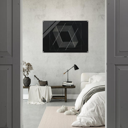 F NO 13 MULTI MOBILE 1952 - Josef Albers Acrylic Print - 70x100 cm / 28x40″ inches | Josef Albers Wall Art | Josef Albers Prints