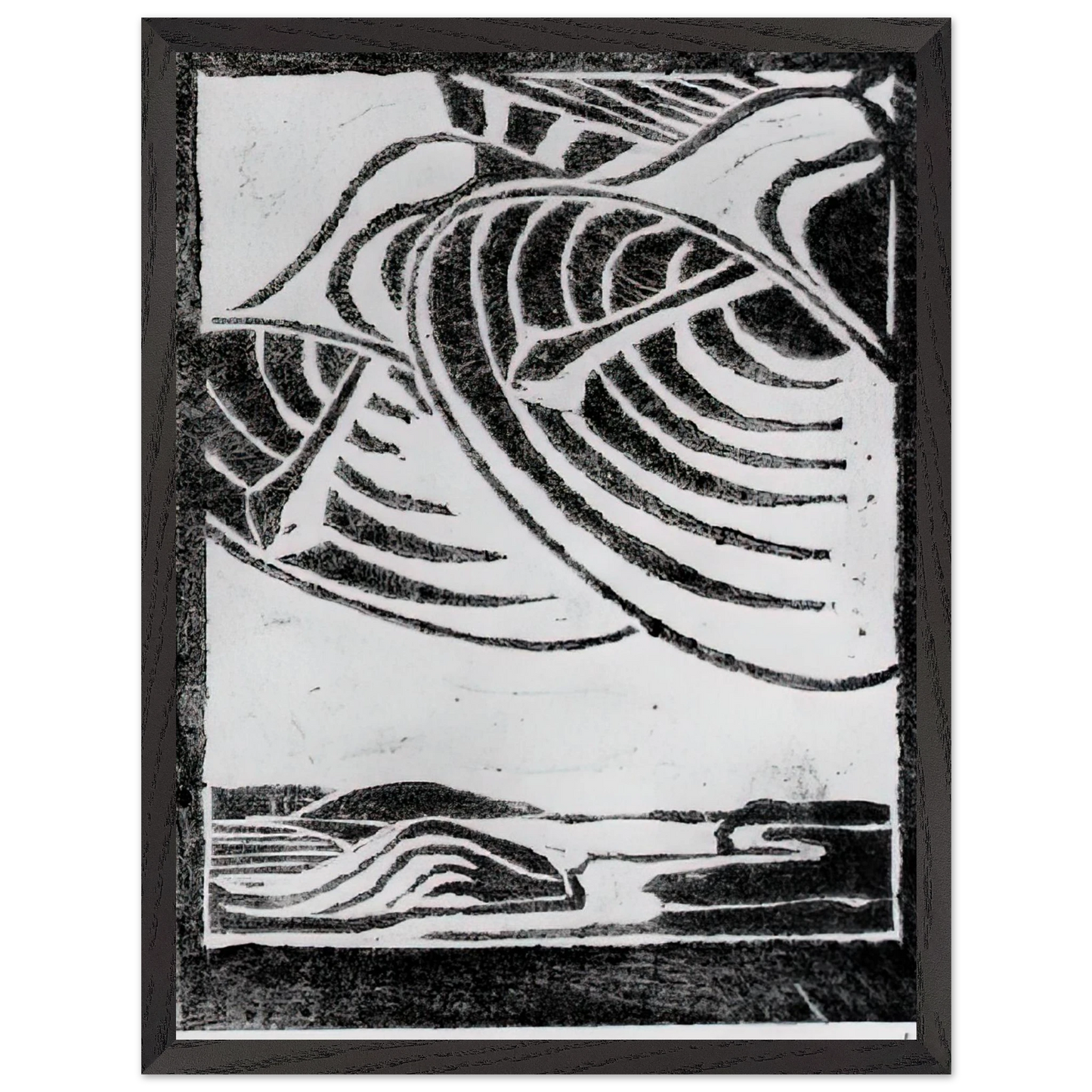 MC Escher - ESCHER (3) Wall Art - 21x29.7 cm / 8x12" - Premium Wooden Framed Poster With Fine Art Paper - White frame