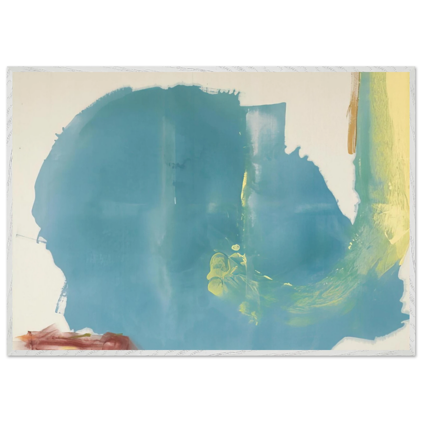 Helen Frankenthaler - Where Necessary - 1977 Wall art - 45x60 cm / 18x24 inches - Fine Art Poster-canvas - -