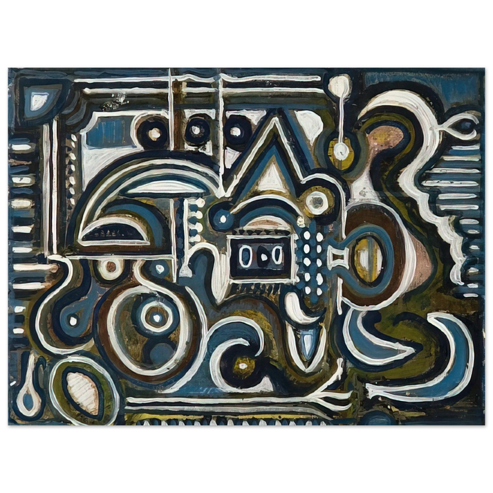 Richard Pousette-Dart - Untitled - 1930  75x100 cm / 30x40inches Fine Art Poster
