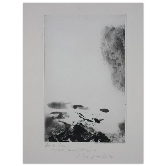 Zao Wou-Ki - WAITING FOR A HOLIDAY 1974  75x100 cm / 30x40inches Fine Art Poster