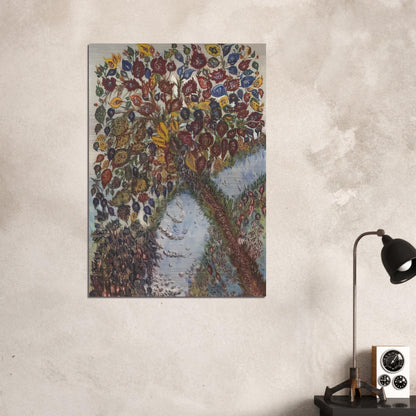 Tree or Paradise - 1925 - Seraphine Louis Brushed Aluminum Print - 70x100 cm / 28x40 inches | Seraphine Louis Aluminum Print | Seraphine Louis Prints