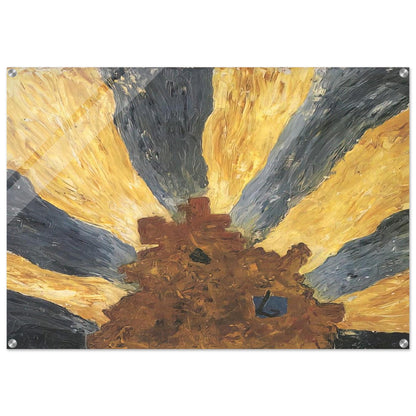 Untitled - 1948 - Forrest Bess Acrylic Print - 70x100 cm / 28x40″ inches