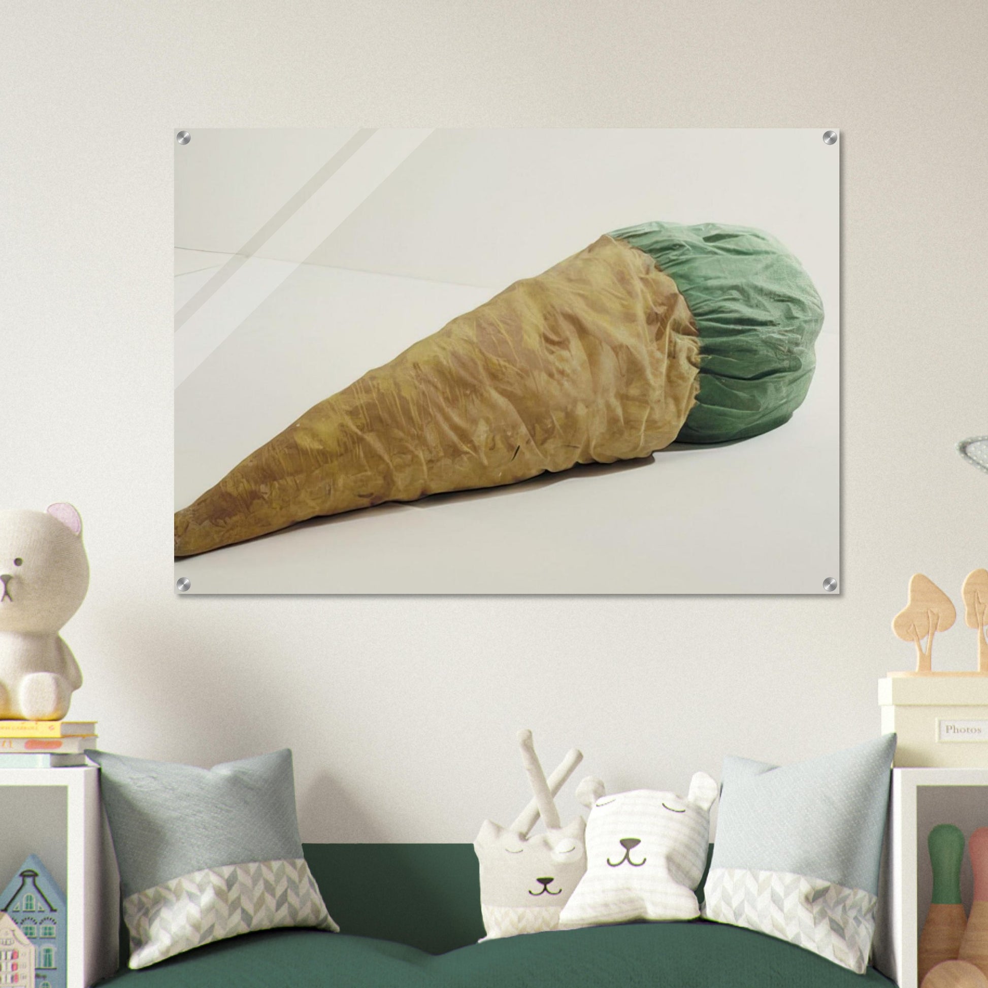 FLOOR CONE 1962 - Claes Oldenburg Acrylic Print - 70x100 cm / 28x40″ inches
