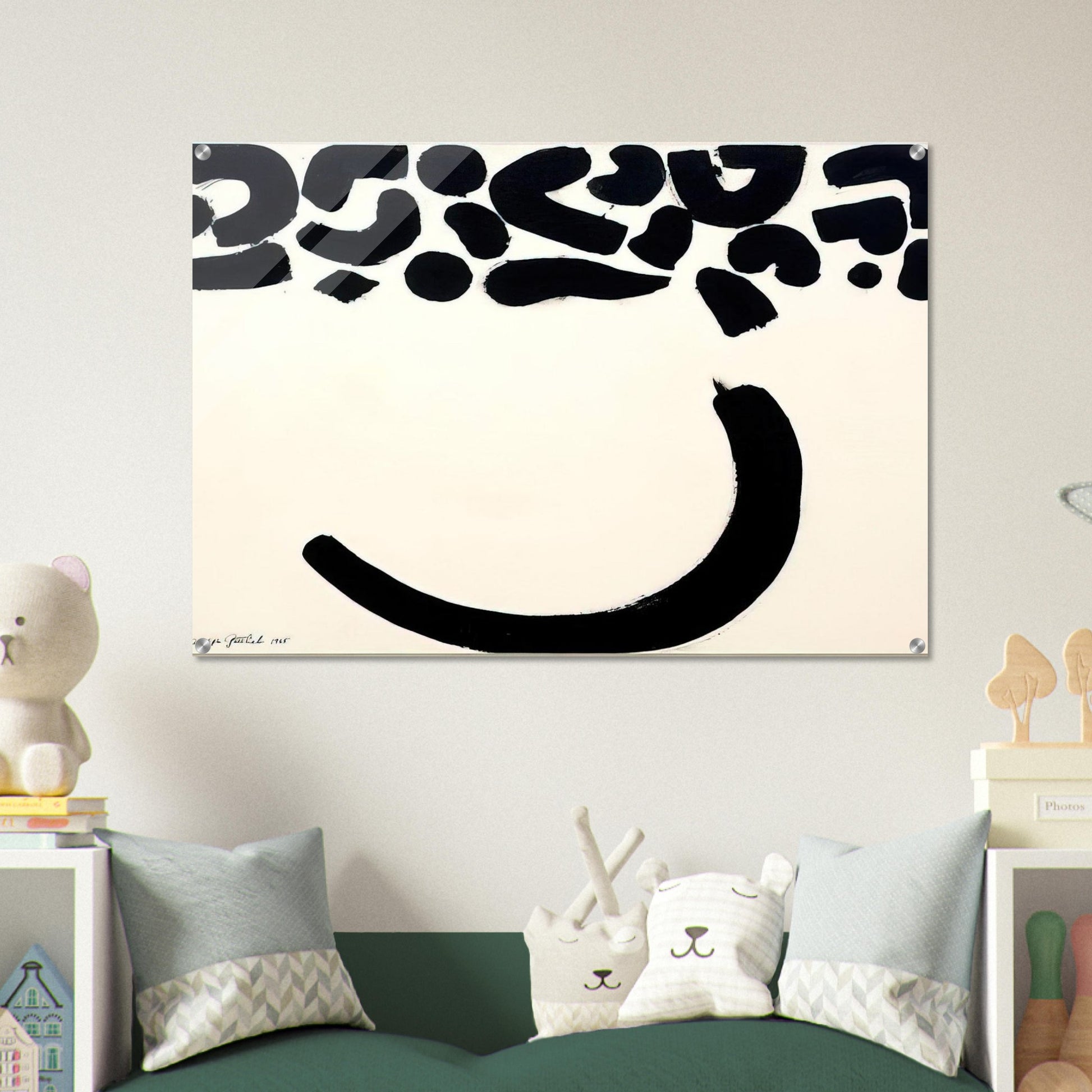 Dawn - 1965 - Adolph Gottlieb Acrylic Print - 70x100 cm / 28x40″ inches | Adolph Gottlieb Wall Art | Adolph Gottlieb Prints