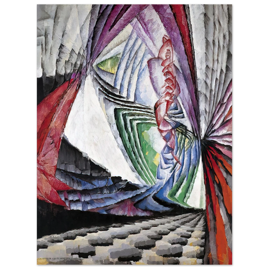Frantisek Kupka - Positioning of Mobile Graphic Elements  75x100 cm / 30x40inches Fine Art Poster