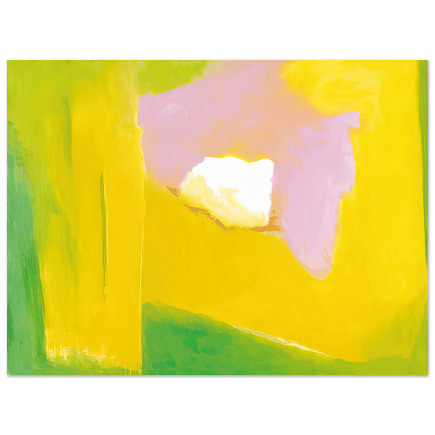 Esteban Vicente - UNTITLED 8 1997  75x100 cm / 30x40inches Fine Art Poster