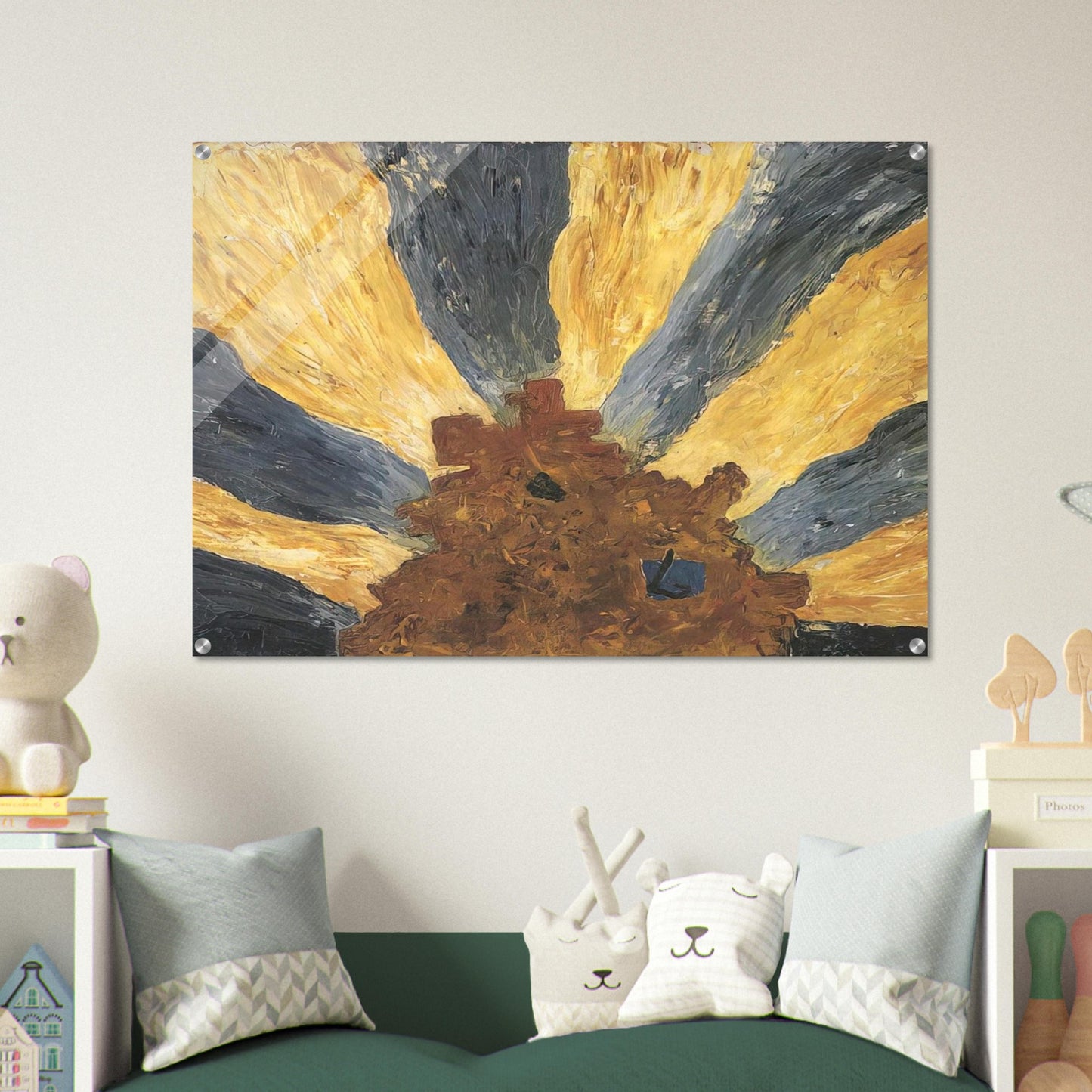 Untitled - 1948 - Forrest Bess Acrylic Print - 70x100 cm / 28x40″ inches