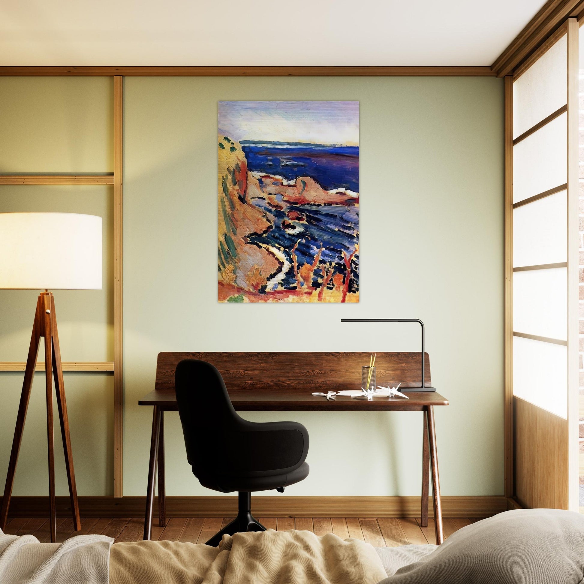 LA MOULADE 1905 - Henri Matisse Brushed Aluminum Print - 70x100 cm / 28x40 inches | Henri Matisse Aluminum Print | Henri Matisse Prints