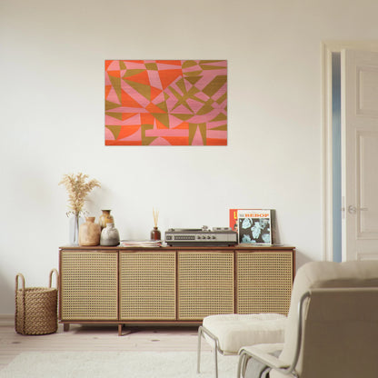 Flight of Colors - 1949 - Carmen Herrera Brushed Aluminum Print - 70x100 cm / 28x40 inches | Carmen Herrera Aluminum Print | Carmen Herrera Prints