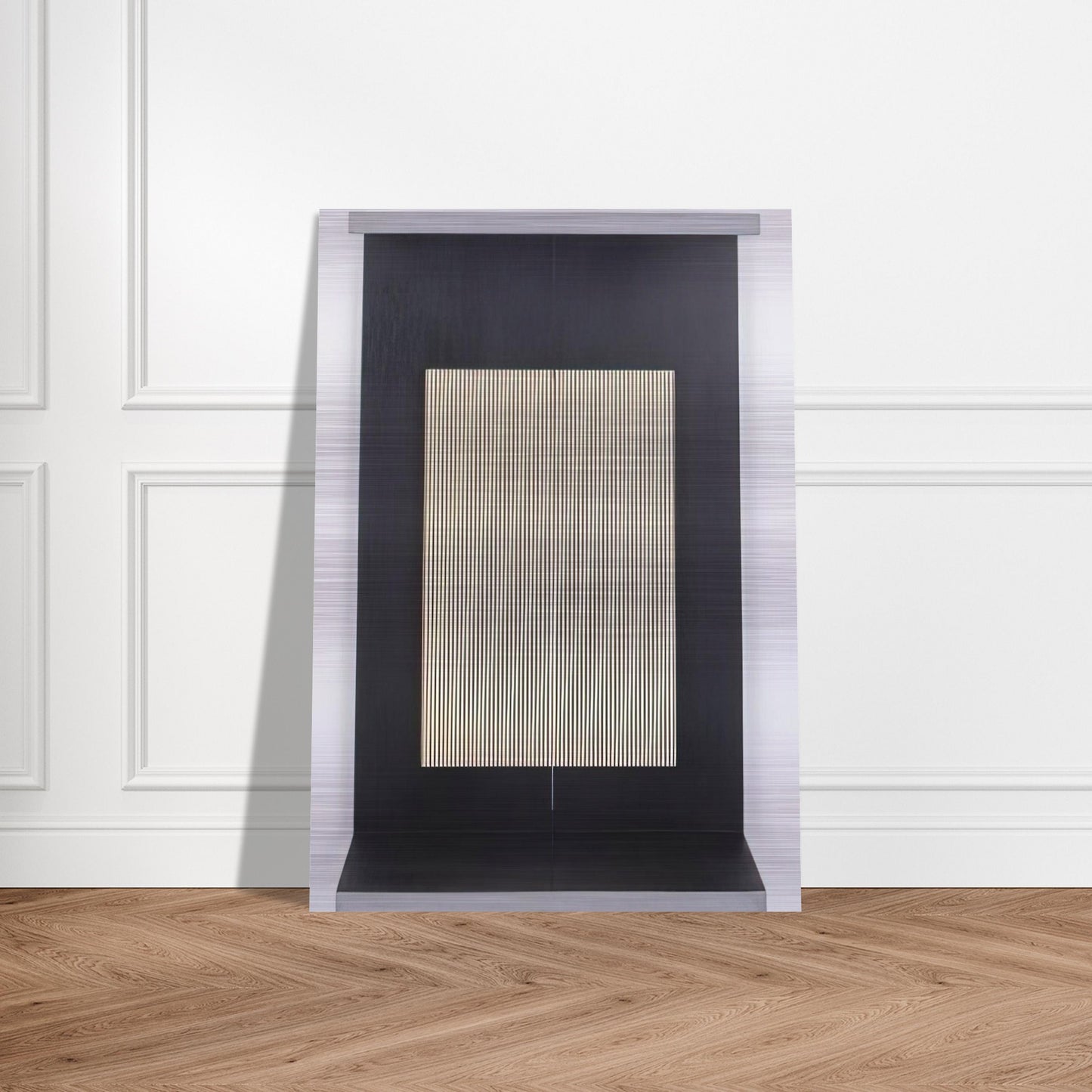 LIGHT TRAP 1965 - Jesus Rafael Soto Brushed Aluminum Print - 70x100 cm / 28x40 inches | Jesus Rafael Soto Aluminum Print | Jesus Rafael Soto Prints
