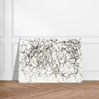 St. Barts 10 - 1991 - Brice Marden Acrylic Print - 70x100 cm / 28x40″ inches