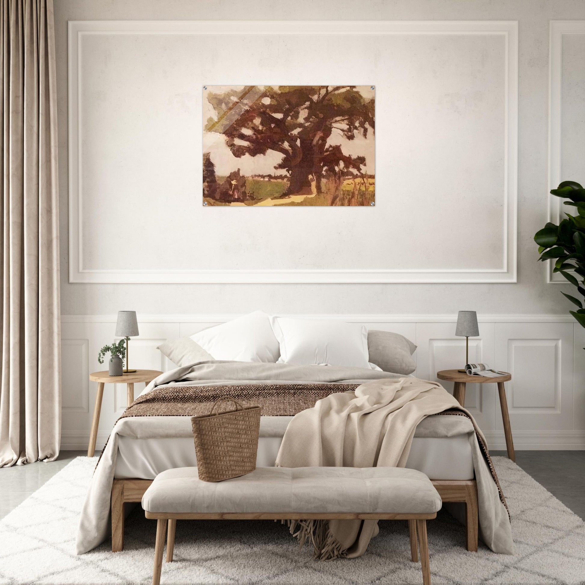 BLASTED OAK BOHAIN 1903 - Henri Matisse Acrylic Print - 70x100 cm / 28x40″ inches
