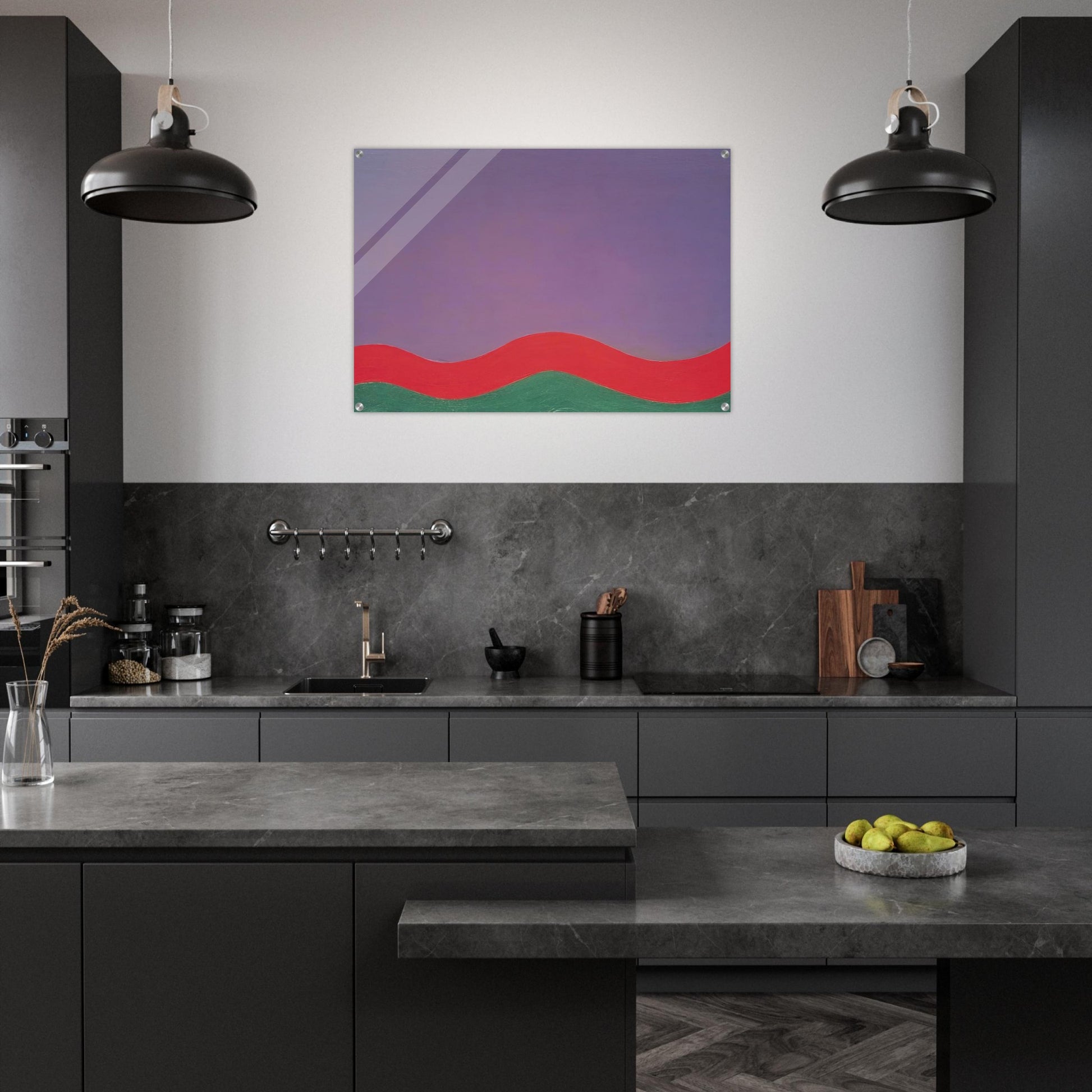 Out - Al Held Acrylic Print - 70x100 cm / 28x40″ inches