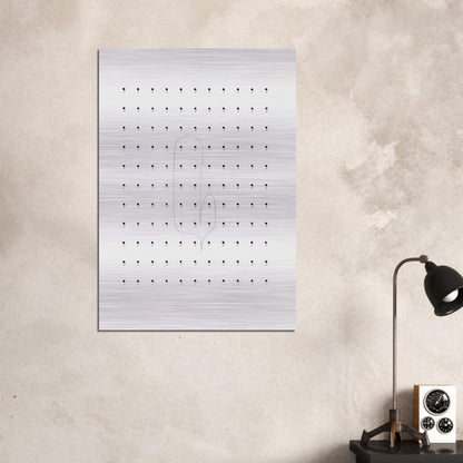 Stupidogramm - 1962 - Dieter Roth Brushed Aluminum Print - 70x100 cm / 28x40 inches | Dieter Roth Aluminum Print | Dieter Roth Prints